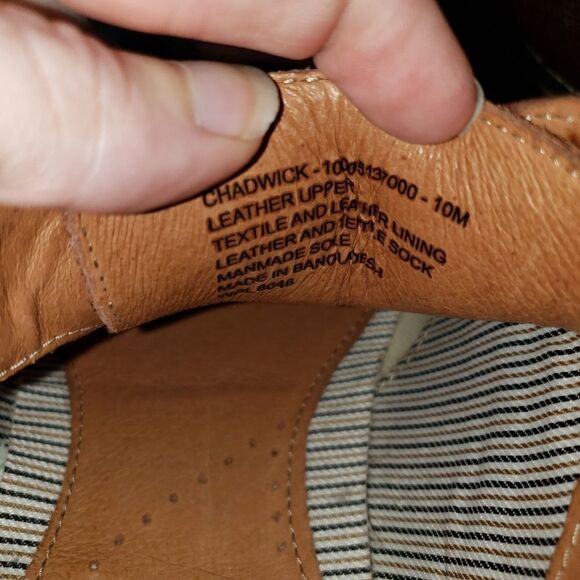 ALFANI CHADWICK RED BROWN LEATHER DRESS SHOES SIZE 10M - Picture 5 of 7